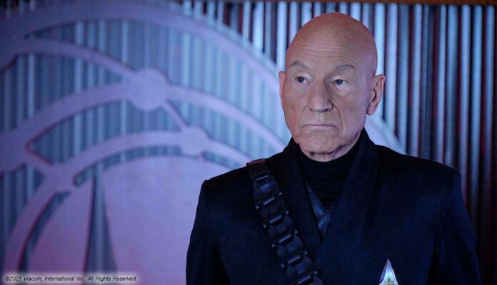 Patrick Stewart als Jean-Luc Picard in Staffel 2 von 