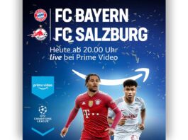 FC Bayern - RB Salzburg: Champions League Live Streamen bei Amazon Prime Video