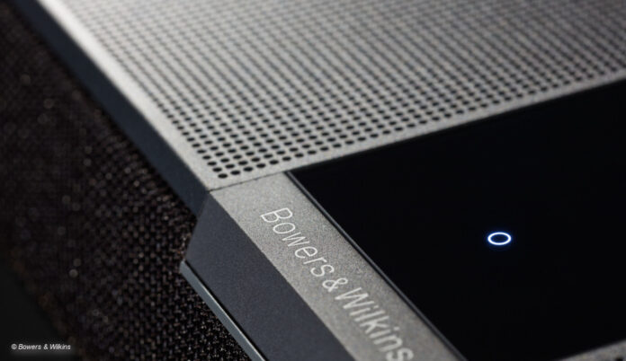 Die Bowers & Wilkins Soundbar Panorama 3 in Nahansicht