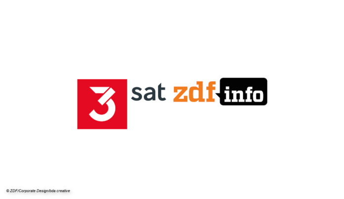 Logos von 3sat und ZDFinfo