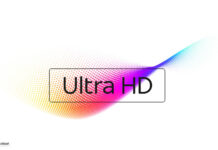 UltraHD Schriftzug