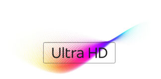 UltraHD Schriftzug