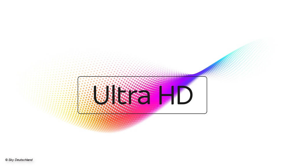 UltraHD Schriftzug