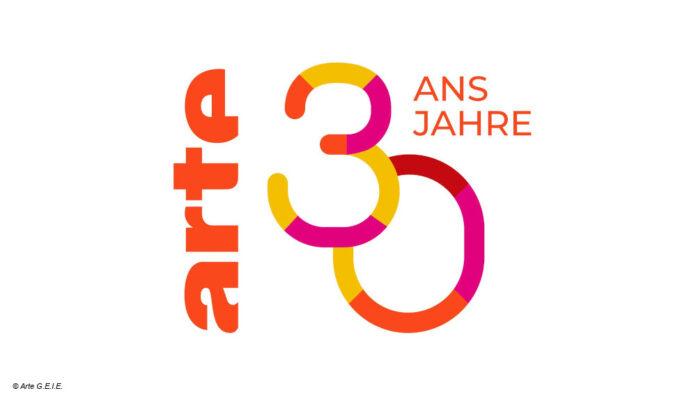 Logo 30 Jahre Arte