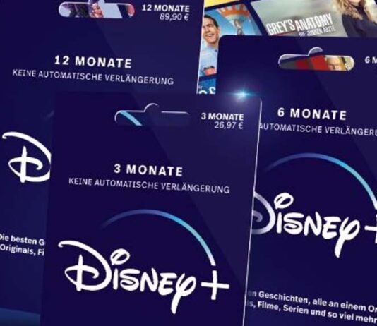 disney+ gutschein