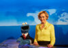 Das Krümelmonster und Caren Miosga