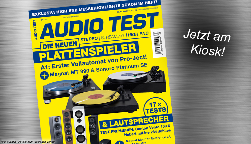 #AUDIO TEST 4/22: Die neuen Lautsprecher und Plattenspieler im Test