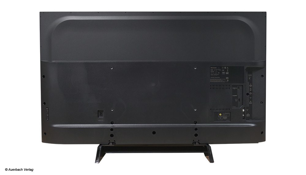 Test 4K-TV Panasonic TX-50JXW854 Rück