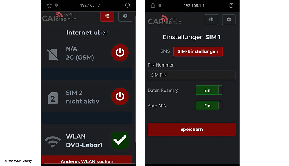 Test Kathrein CR 150 WiFi Duo-Set Camping-Antenne 2