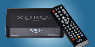 Test Receiver Xoro HRS 8655