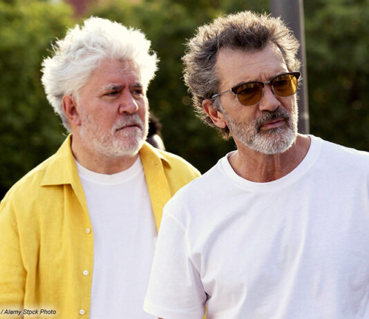 Antonio Banderas und Pedro Almodovar
