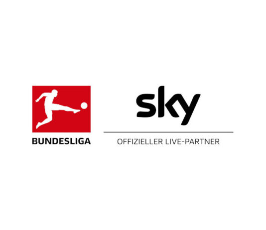 Logos der Bundesliga und Sky