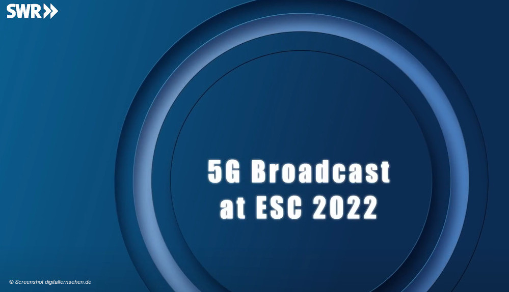 #ESC-Finale wird über 5G Broadcast-Testnetz ausgestrahlt