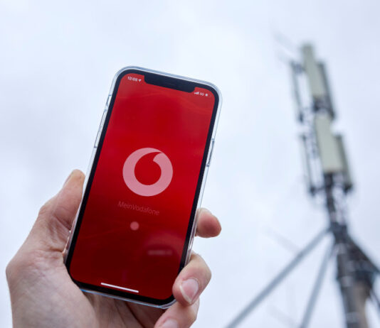 Handymast Smartphone Vodafone
