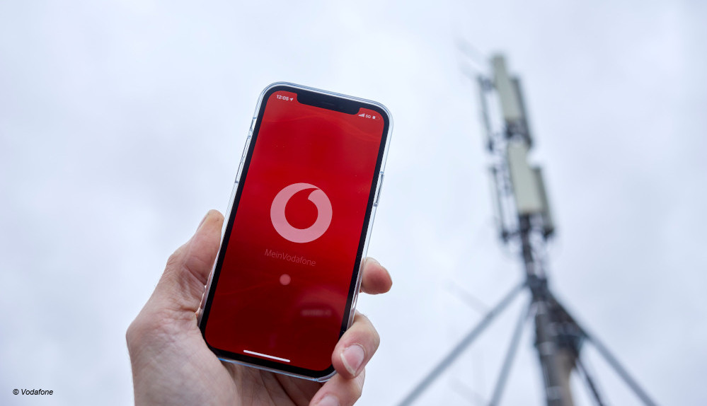 Handymast Smartphone Vodafone