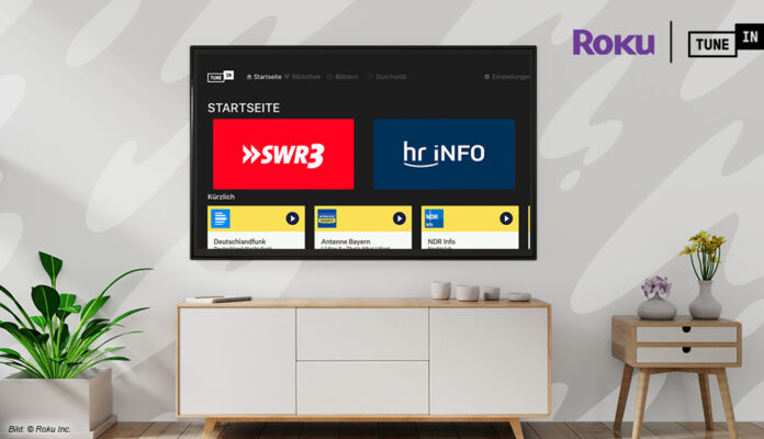 Roku bietet jetzt TuneIn an