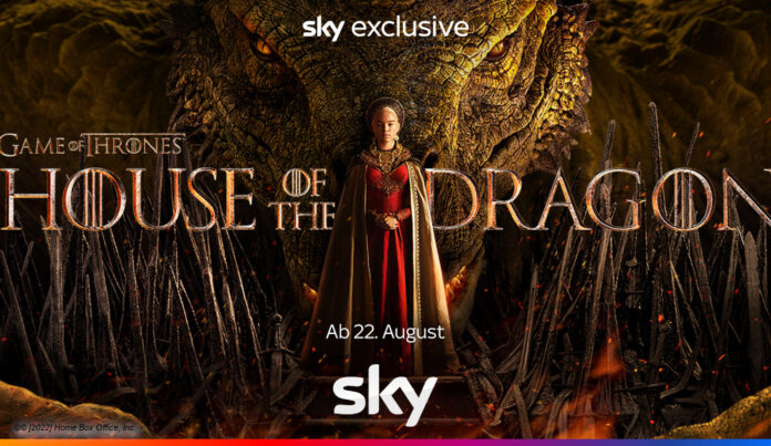 Key Visual zu House of the Dragon, der Vorgeschichte von Game of Thrones