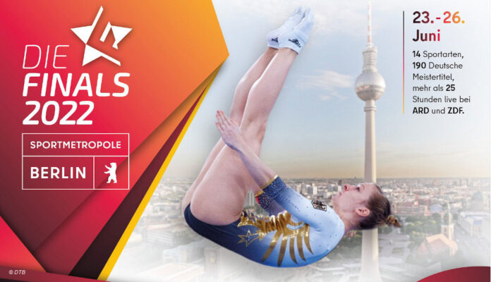 Plakat zu den Finals 2022 in Berlin