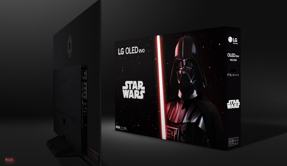 #Limitierte Star Wars-Sonderedition des LG OLED EVO TV C2 im Vorverkauf