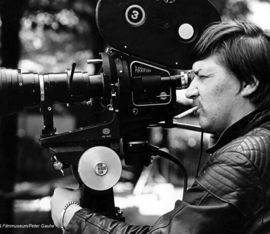Rainer Werner Fassbinder an der Kamera