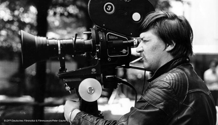 Rainer Werner Fassbinder an der Kamera