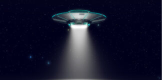 UFO fliegende Untertasse Symbolbild