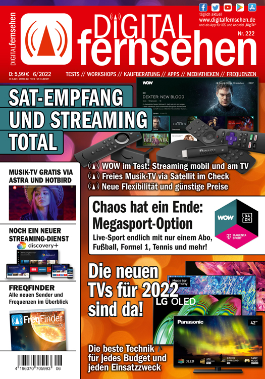 DIGITAL FERNSEHEN 06 2022 WOW