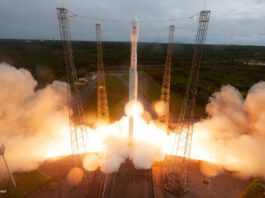 Erster Start einer VEGA-C Rakete