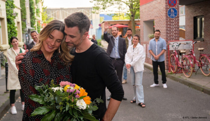 df-claudelle-deckert-joe-weil "Unter uns"-Stars unter sich: Claudelle Deckert und Joe WEil