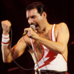 Freddie Mercury live in action