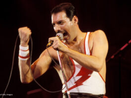 Freddie Mercury live in action