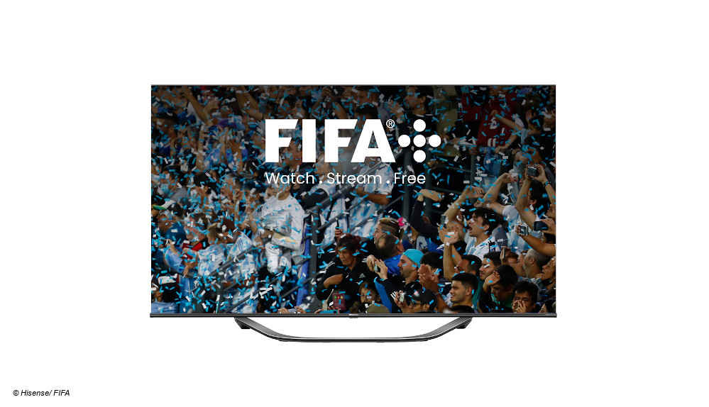 Fifa+ jetzt auch auf Hisense SmartTVs