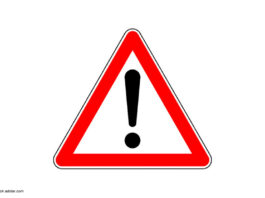 Warnung - Warnschild