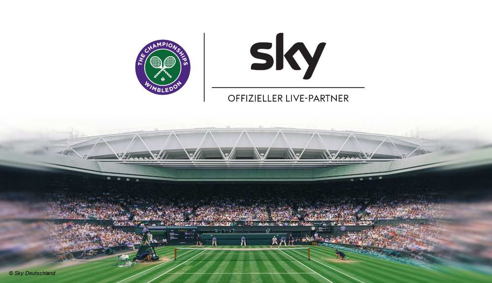 #Sky und Bild kooperieren: Wimbledon im kostenlosen Stream