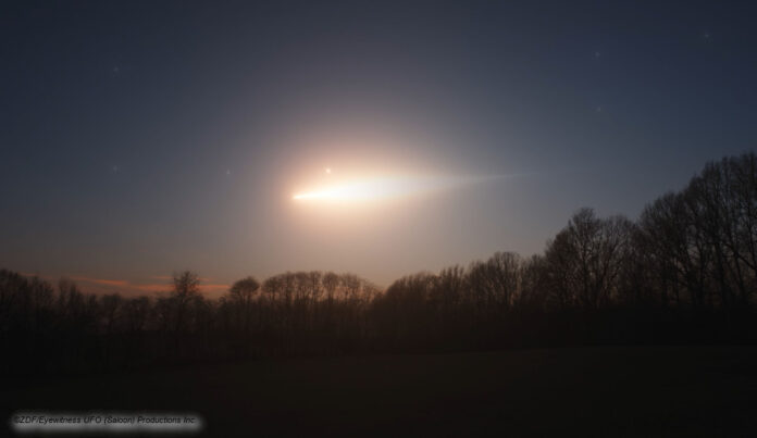 Lichtspuren am Nachthimmel: Die 