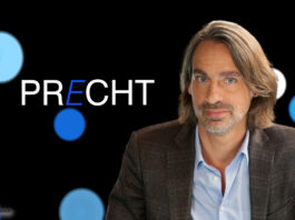 Richard David Precht in seiner Sendung "Precht" im ZDF