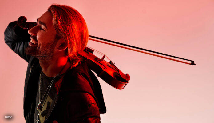 David Garrett mit Geige