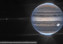 Planet Jupiter im All