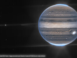Planet Jupiter im All