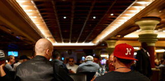 Ein Poker-Turnier in einem Casino