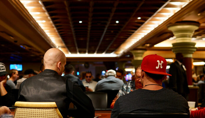 Ein Poker-Turnier in einem Casino