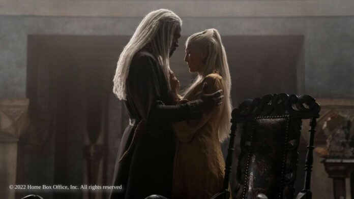 Corlys Velaryon und Rhaenys Targaryen