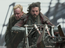 Diego Luna und Stellan Skarsgard in "Andor" auf Disney+