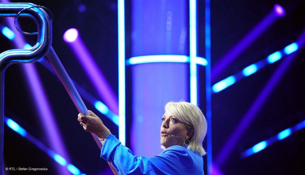 Ulla Kock am Brink in der "100.000 Mark Show"