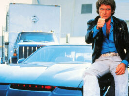 David Hasselhoff in "Knight Rider"