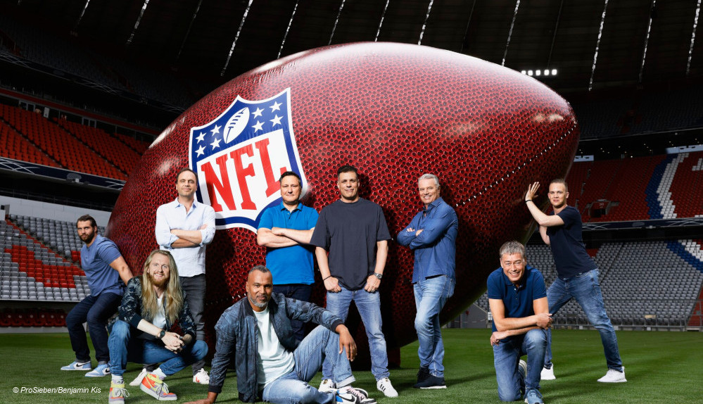 NFL-Team von ProSieben