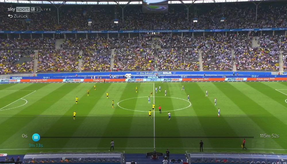 Sky Bundesliga Re-Live Screenshot