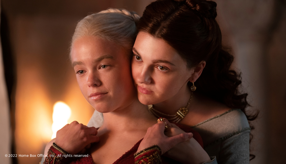 Rhaenyra Targaryen und Alicent Hightower
