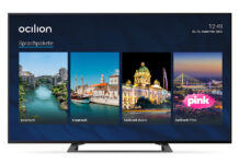 TV-Gerät mit Ocilion-Angebot