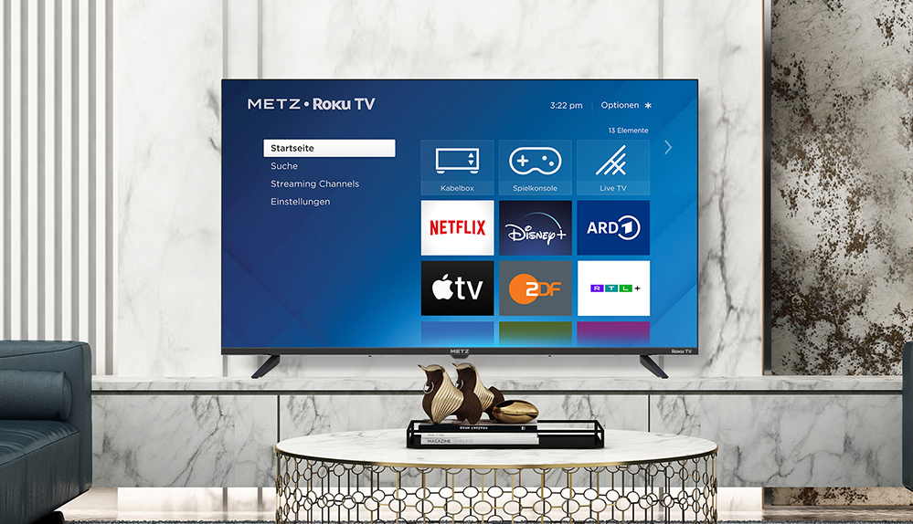 #Roku TV vereint in Deutschland Streaming, Kabel, Satellit und DVB-T2
